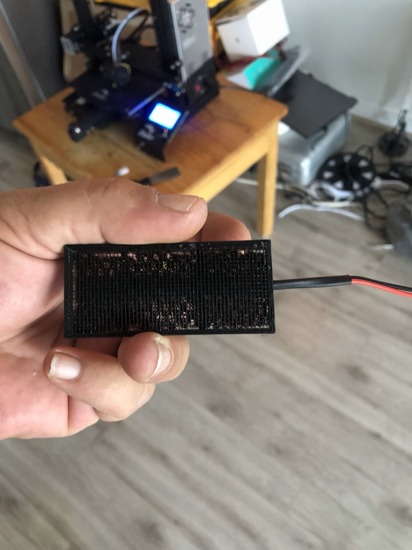 Working on the lighting system