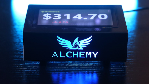 Alchemy Crypto device hero image