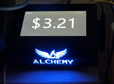 First profit of $3.21 on a prototype device