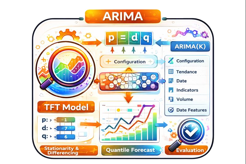 ARIMA process chart